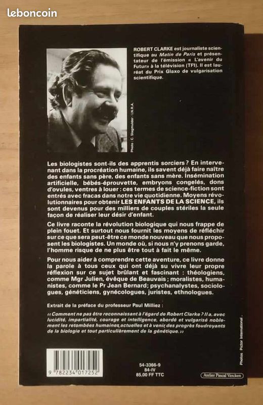 Les enfants de la science Robert Clarke (image 2)