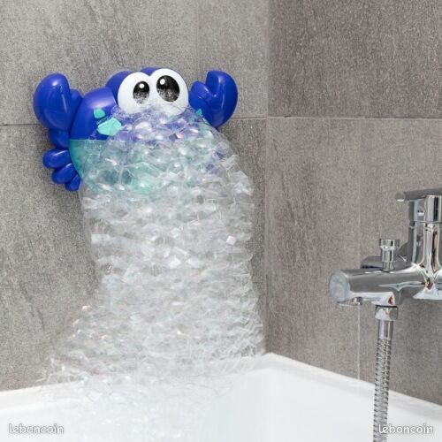 Jouets à jet d'eau bain,Jouet de bain amusant pour bébé, crabe à bulles Jouets à jet d'eau bain,Jouet de bain amusant pour bébé, crabe à bulles