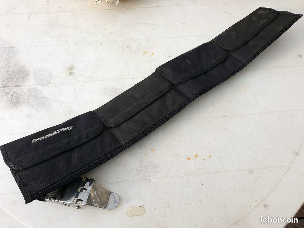 Ceinture à poches SCUBAPRO boucle inox neuve (image 2)