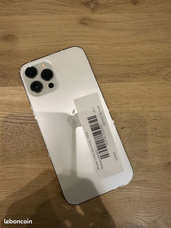 IPhone 12 Pro Max 256 Go Débloqué - Blanc (Occasion)