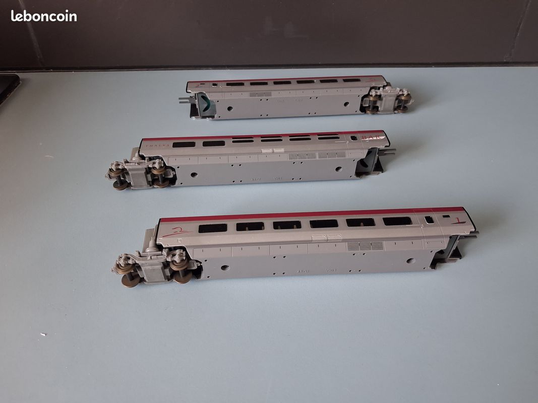 JOUEF HJ2358 - Coffret de 4 éléments TGV Thalys PBKA ép.VI de la SNCF