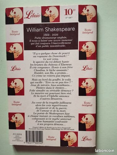 [Livre] Hamlet - Bon état (image 3)
