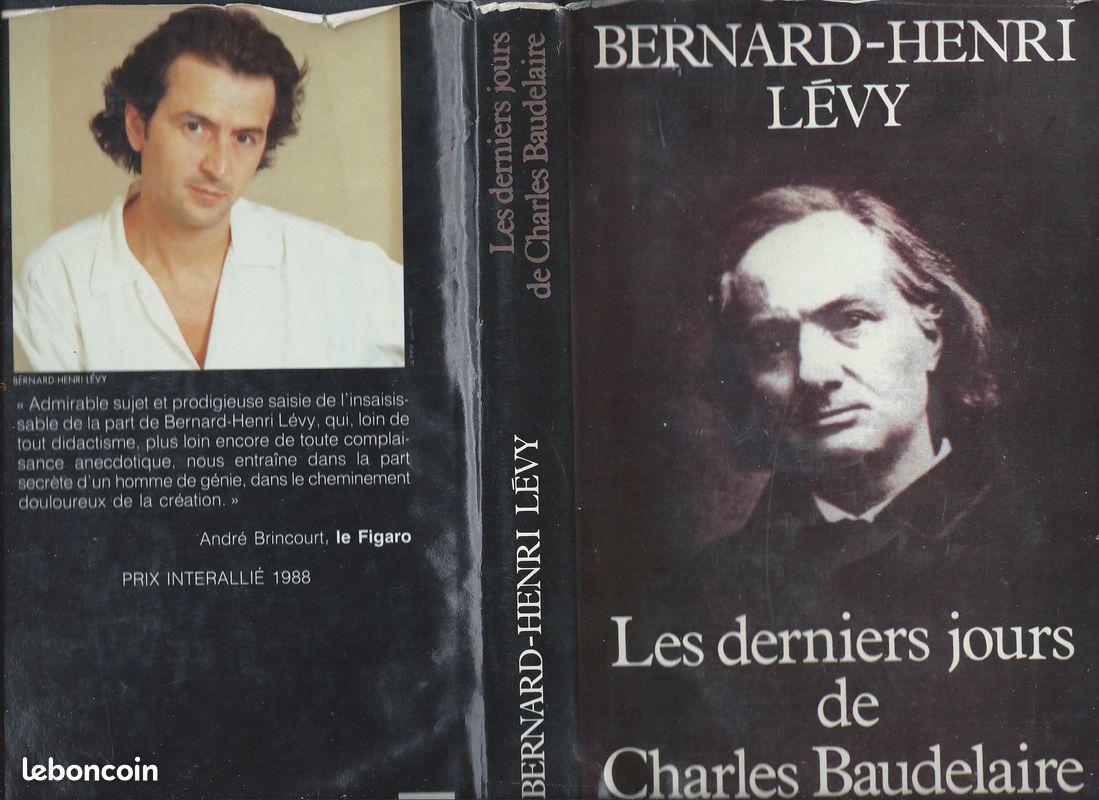 Les DERNIERS JOURS de CHARLES BAUDELAIRE de P.H.Lévy (image 1)