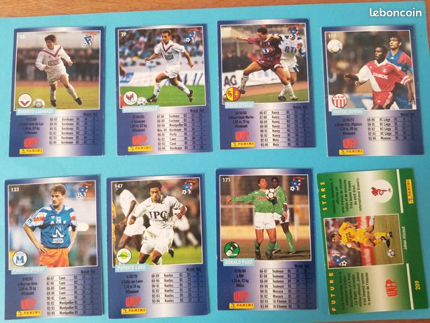 Carte Foot Panini LOSC Lille - Official Football Cards 1995 - à Choisir