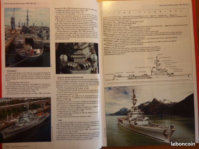 MARINE : MAGAZINES NAVIRES et HISTOIRE hors série n° 1 et 2, : la Marine Nationale 2004-2005 (image 5)