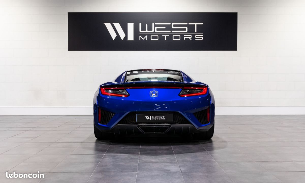 HONDA NSX V6 3.5 581 – IMMAT France / Nouvelle Bleu Pearl / Carbone / 1464E/Mois (image 5)