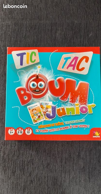 Jeu tic tac boum junior (image 1)