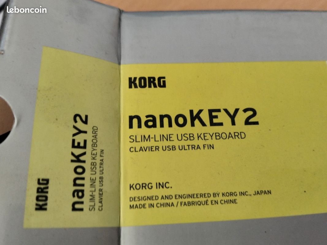 Korg nanoKey2 blanc (image 2)