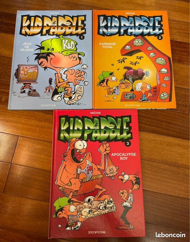 Lot de 3 BDs Kid Paddle (image 1)