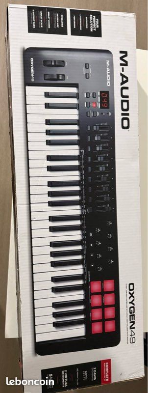 Clavier M-audio 49 Oxygene (image 1)