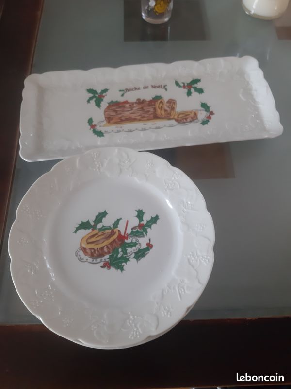 Service à bûche lierre sauvage (image 1)