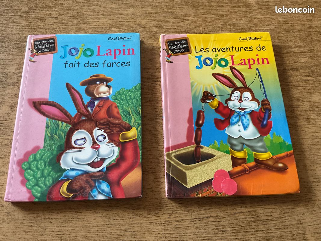 Lot de 2 livres Jojo lapin bon état (image 1)