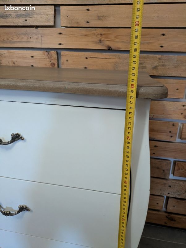 Meuble blanc style ancien (image 6)