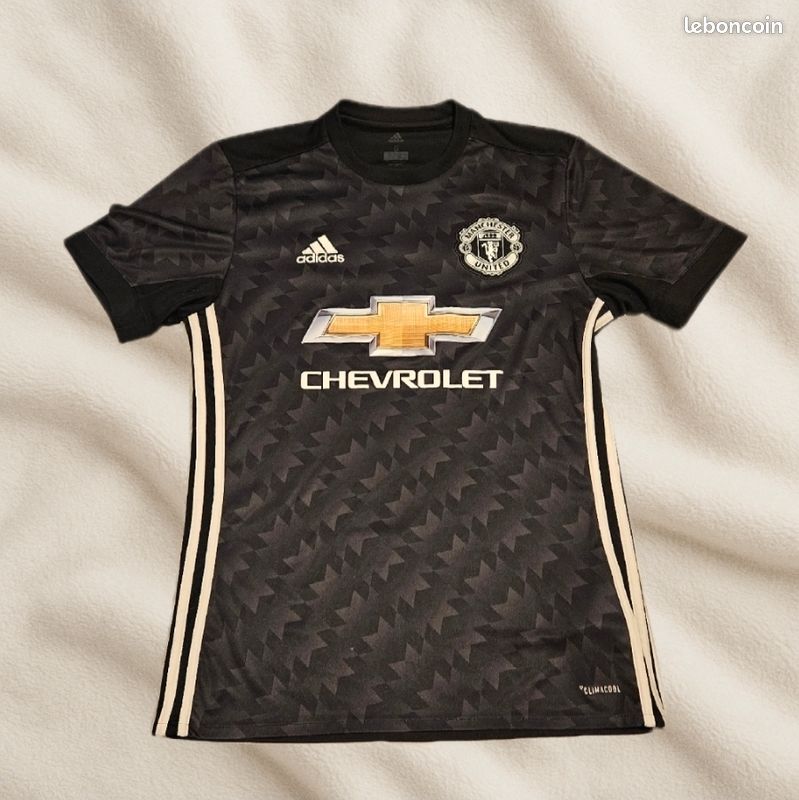 Maillot Football Adidas Manchester United Homme taille XL Blanc Neuf Authentique
