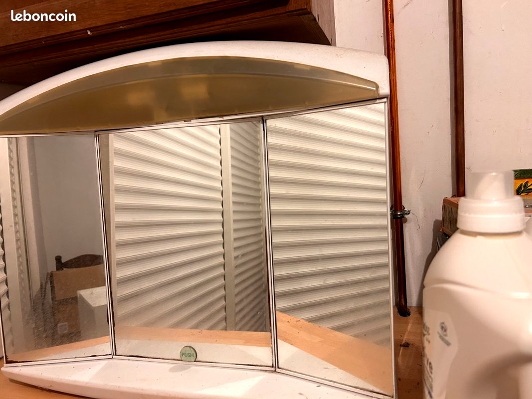 Etagere murale miroir (image 1)