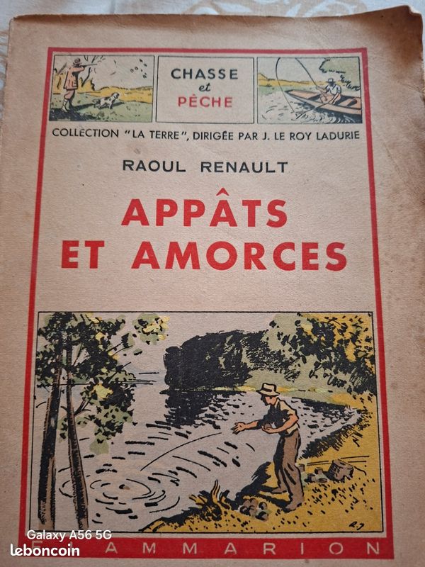 APPATS ET AMORCES.208 ILLUSTRATIONS : RENAULT RAOUL