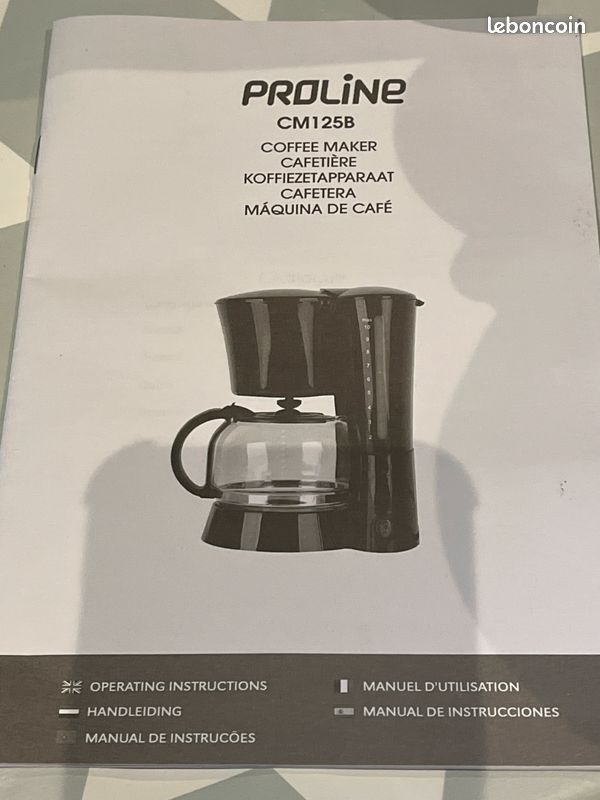 Cafetière électrique état neuf Proline cm125B (image 3)