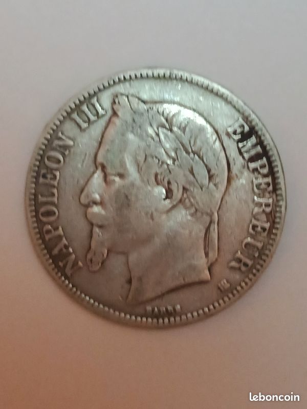 Pièce Commémorative Napoléon III – Plaquée Or, Reproduction Artisanale Pour Collectionneurs