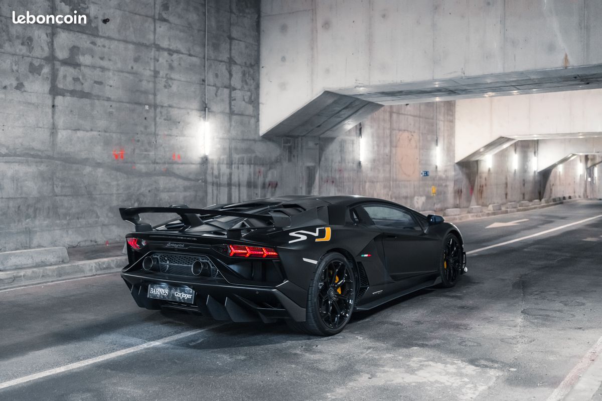 Lamborghini Aventador SVJ Coupé - Origine France - Échappement ZenRage US (image 4)