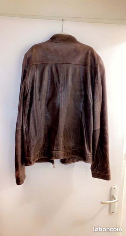 Veste en cuir Homme (image 2)