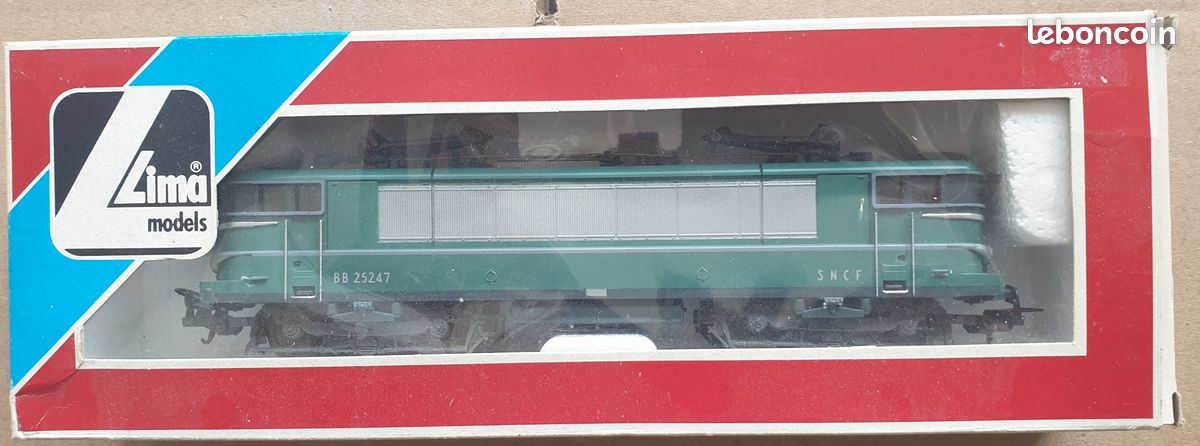 LIMA LOCOMOTIVE ÉLECTRIQUE BB25500 livrée ILE DE FRANCE L208579 NEUF