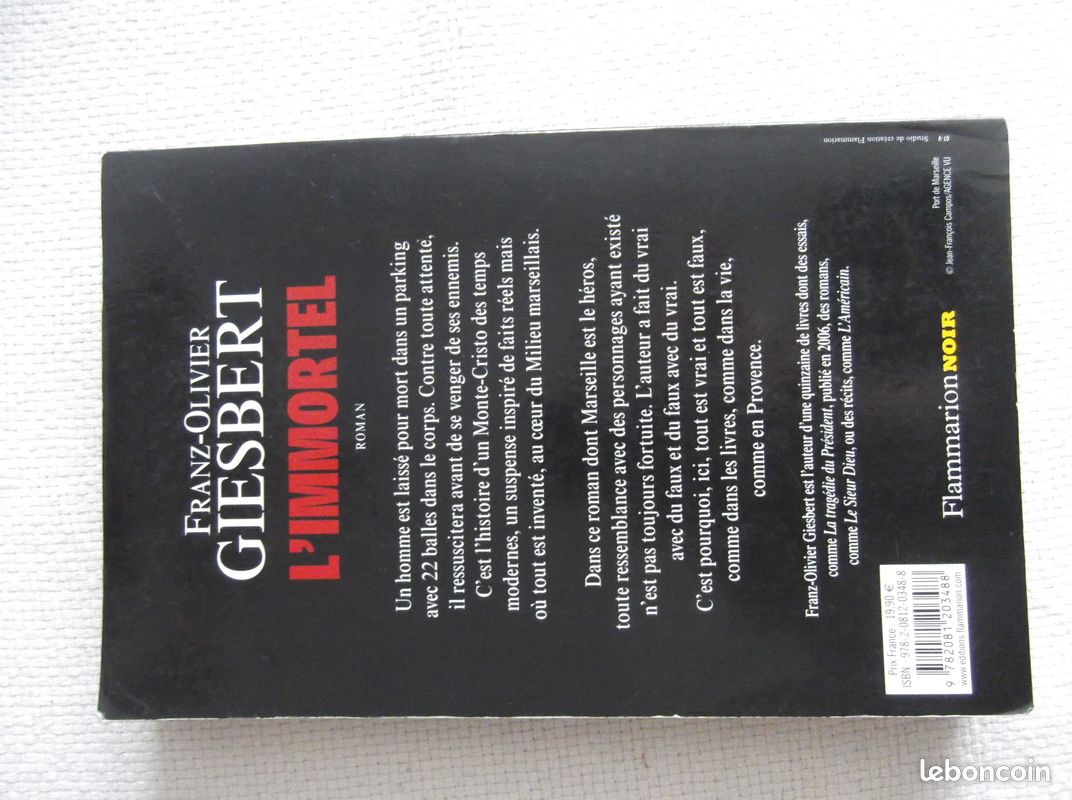 Livre broché l'immortel de Franz-olivier Giesbert (image 2)