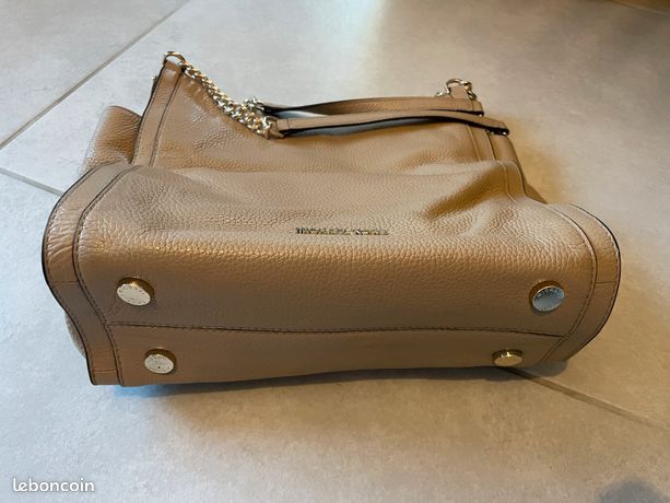 Sac Michael Kors 35t9gtte7l Sac Cuir Michael Kors Beige