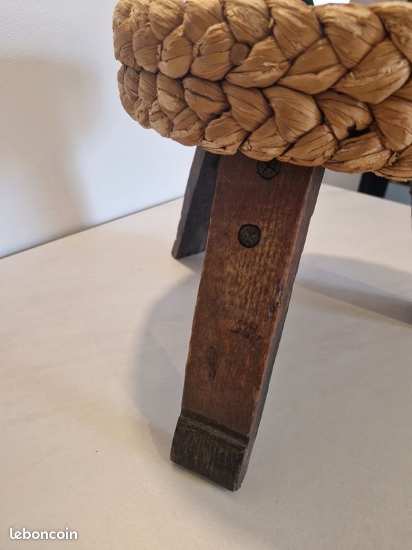 Tabouret AUDOUX MINET tripode (image 10)