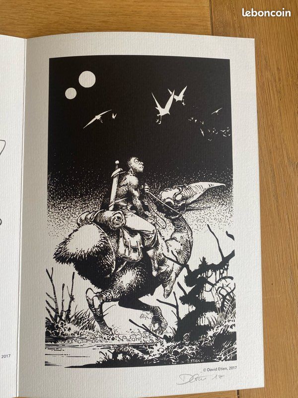 Triptyque la quête de l’oiseau du temps T5 "l’emprise" tirage numéroté et signé BD (image 6)