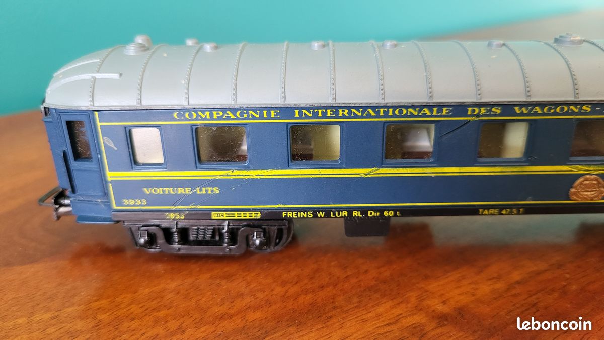 coffret de train vintage | Puces Privées