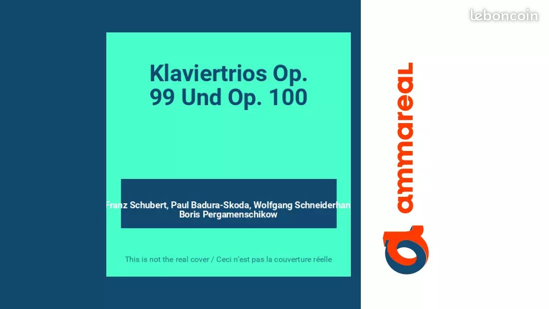 Klaviertrios Op. 99 Und Op. 100 (image 1)