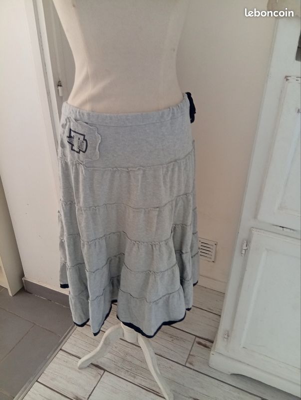 Jupe longue à volants - Robes et tenues de plage