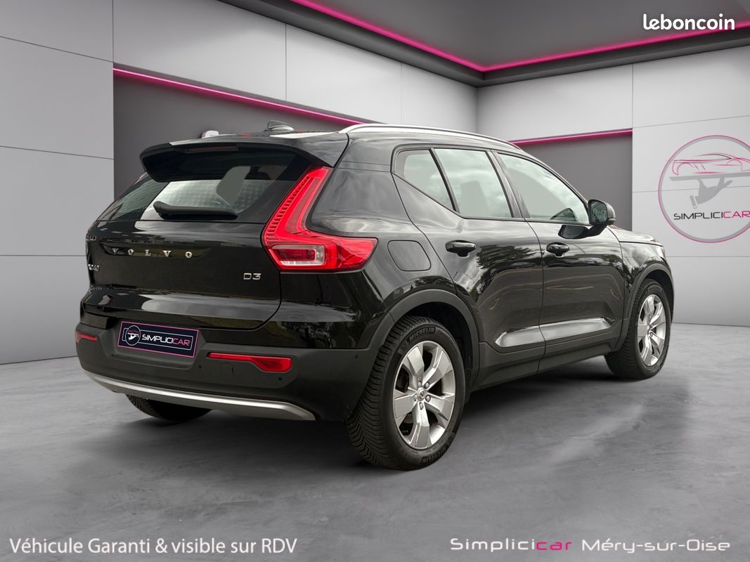 VOLVO XC40 D3 150 INSCRIPTION LUXE GEARTRONIC 150Ch CARPLAY Garantie 12 mois (image 3)