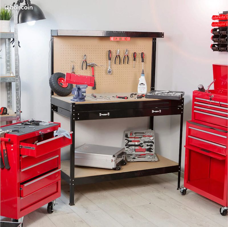 Etabli garage, atelier 120 x 55 x150cm - Livraison comprise en France âââ (image 1)