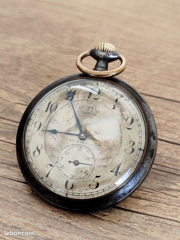 Montre à Gousset Omega Vintage - Vendue Pour Pièces Ou Restauration