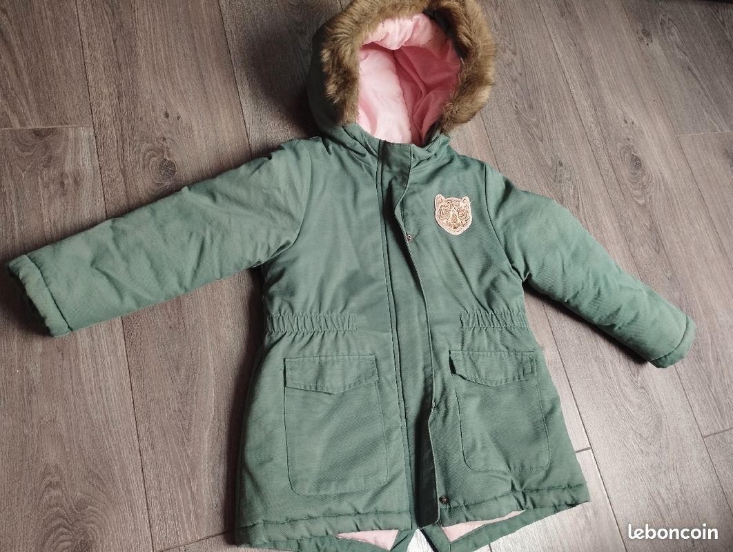 Manteau Duveteux Manteau Veste H Et M Manteau Fille Mi-saison