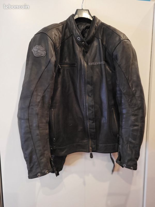 Veste harley avec skull (image 2)
