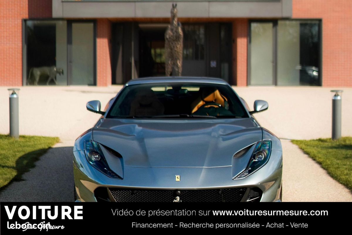 FERRARI 812 SUPERFAST 6.5i V12 800ch - carbone - sièges perf - set bagages (image 3)