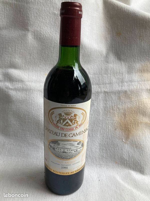Château de Camensac, Grand Cru 1855, Haut-Médoc, 1981 (image 1)