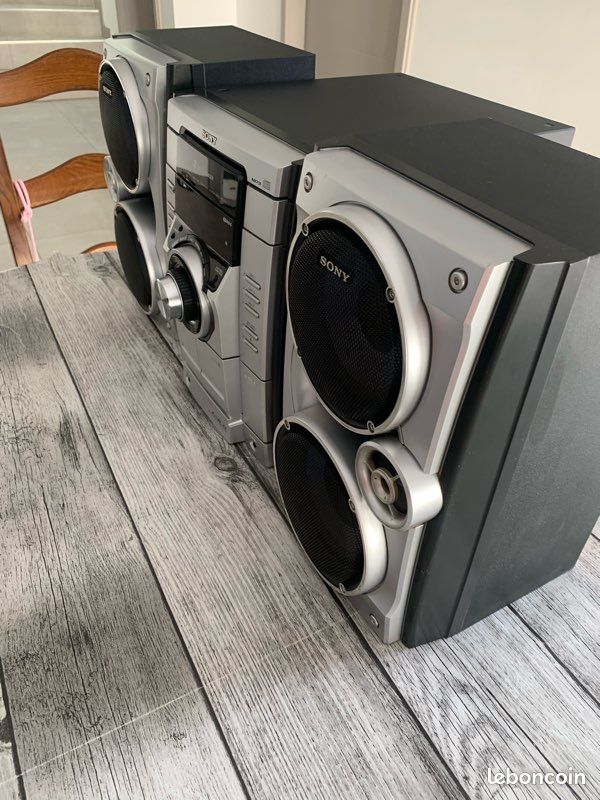 Chaîne Hi-Fi SONY Fin 70 Avec Enceintes AUDITOR - Radio, K7, Vinyle - Pièce Vintage Rare