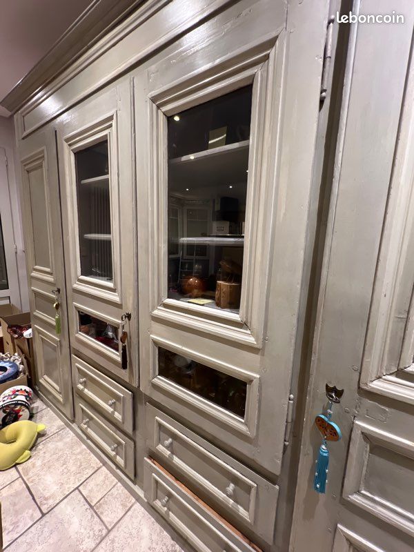 Bibliothèque de boiserie 276 cm x 222 cm (image 5)