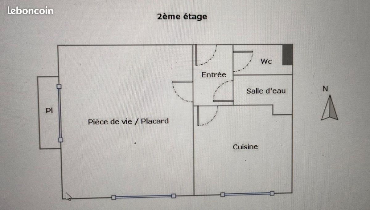 Appartement 1 pièce 30 m² (image 2)
