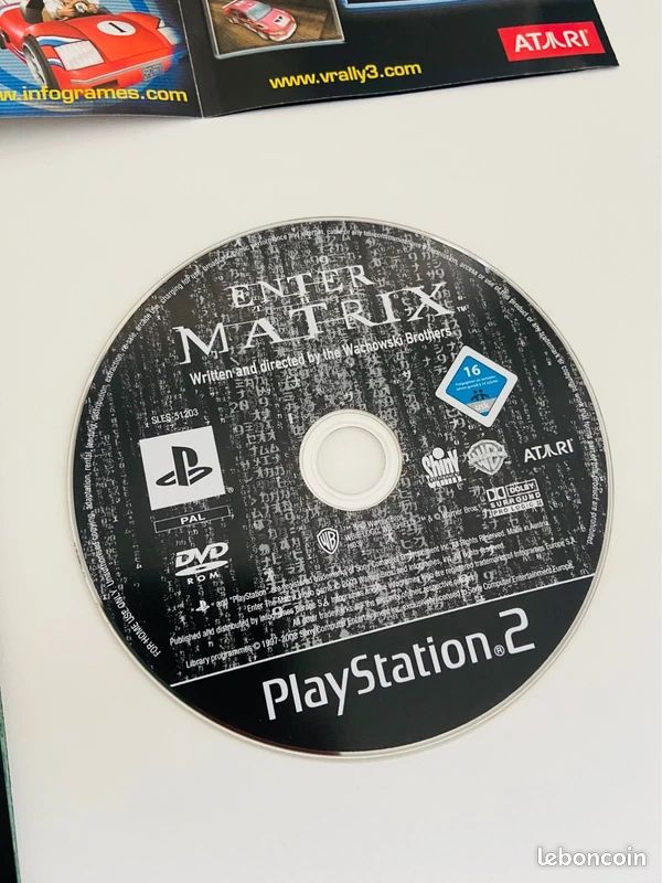 Playstation 2 Enter The Matrix PS2