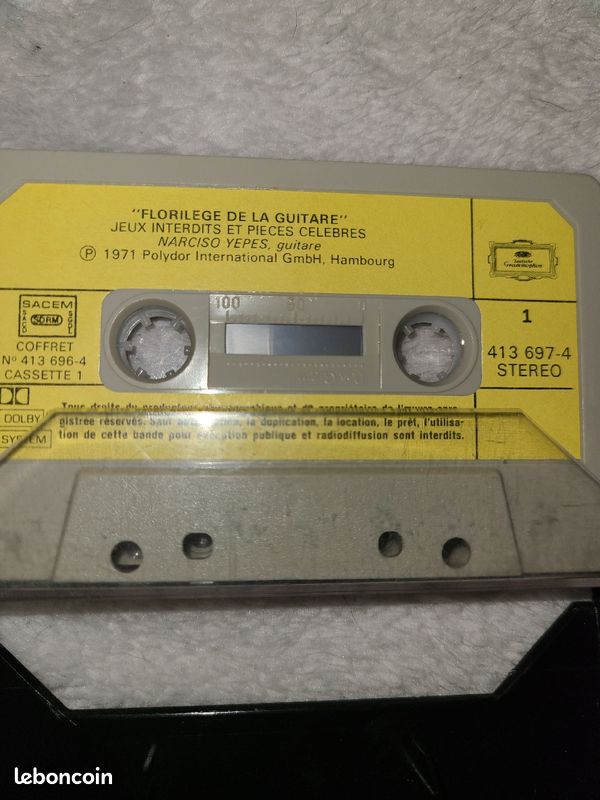 Cassettes audio. La guitare (image 3)