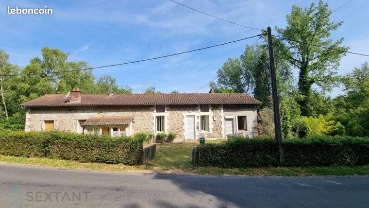 Maison 5 pieces chassenon 16-saillat sur vienne + potentiel