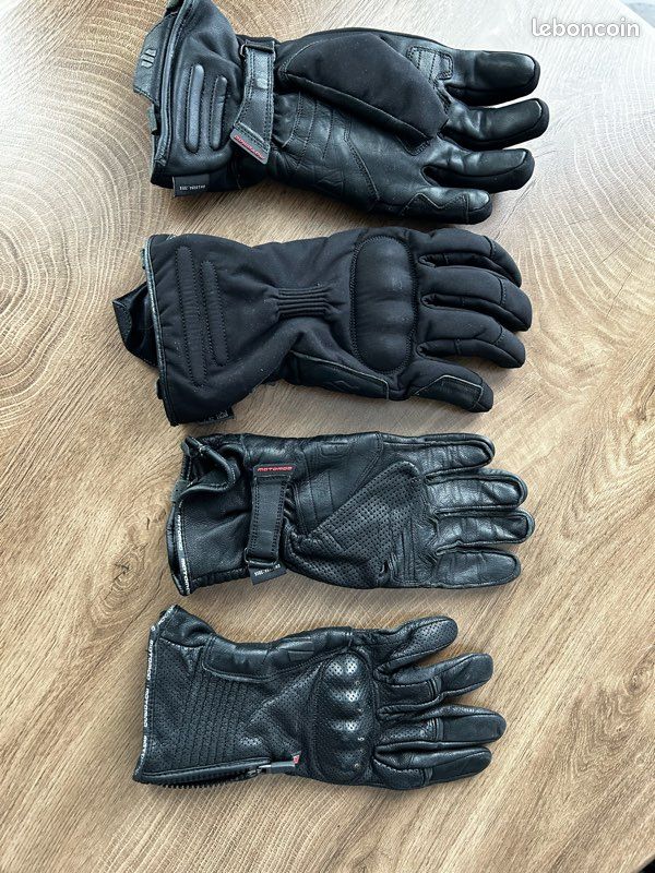 Gants pour moto homologués, hiver et été (image 1)