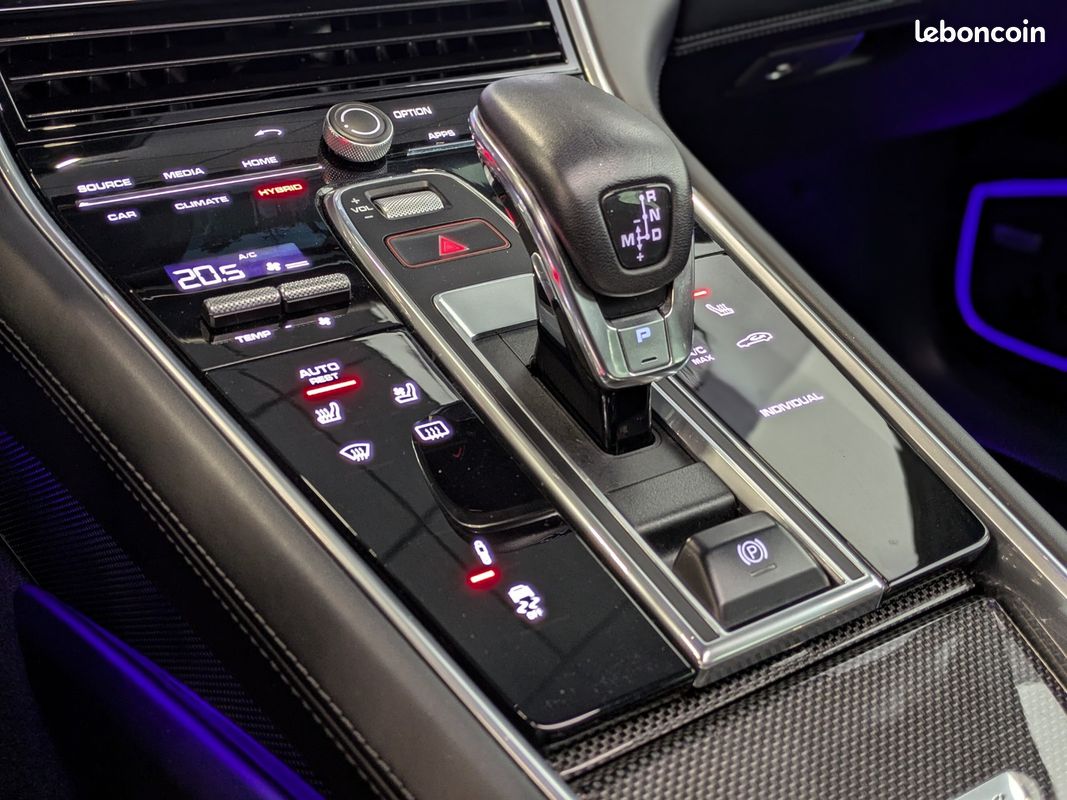 PORSCHE PANAMERA Turbo S 4.0 V8 680cv PDK Hybrid Sport Turismo / Blanc Carrara / 53000? D'options (image 15)