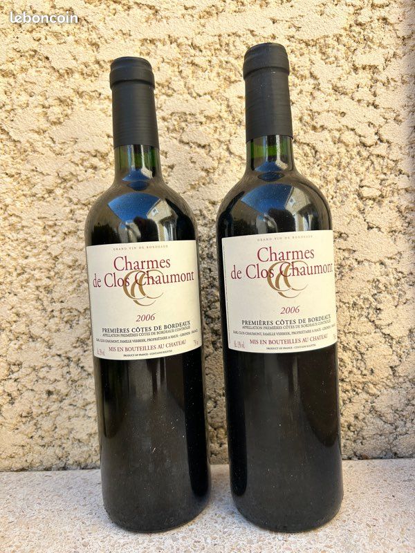 Coffret bois de 6 bouteilles château clos Chaumont Bordeaux (image 4)