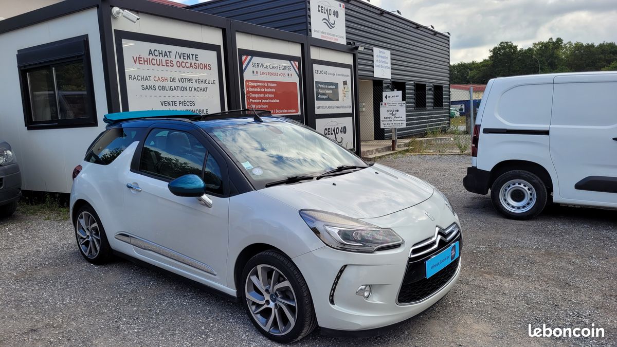 DS3 Cabriolet 1.2 Puretech 110ch SO CHIC - Gtie 12 mois (image 1)