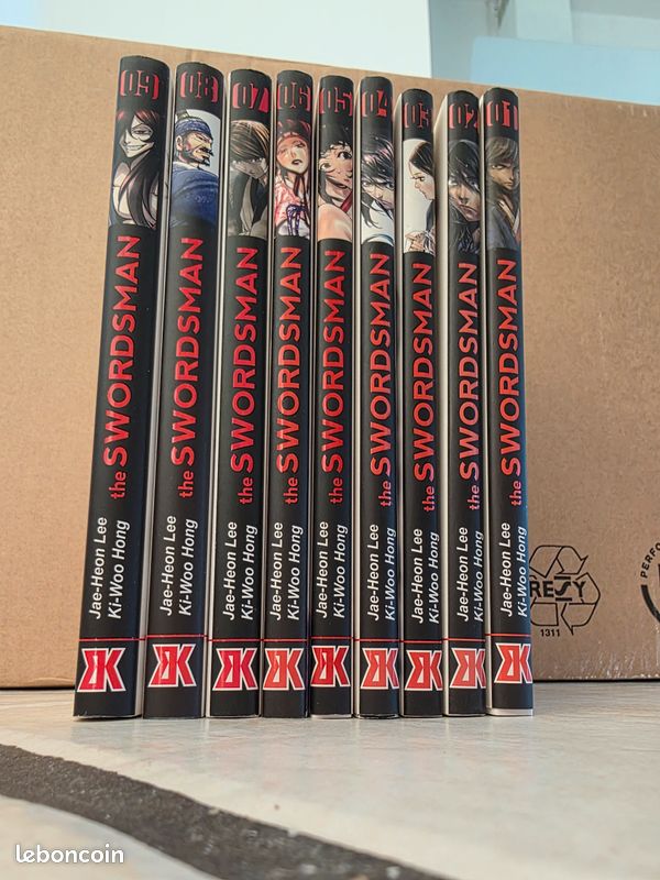 The Swordsman manga 9 tomes (image 2)